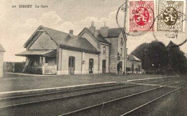 La gare de Sibret.